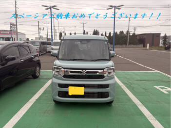 スペーシアご納車おめでとうございます！！